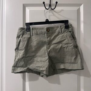 LOFT Chino Olive Green Women's Shorts